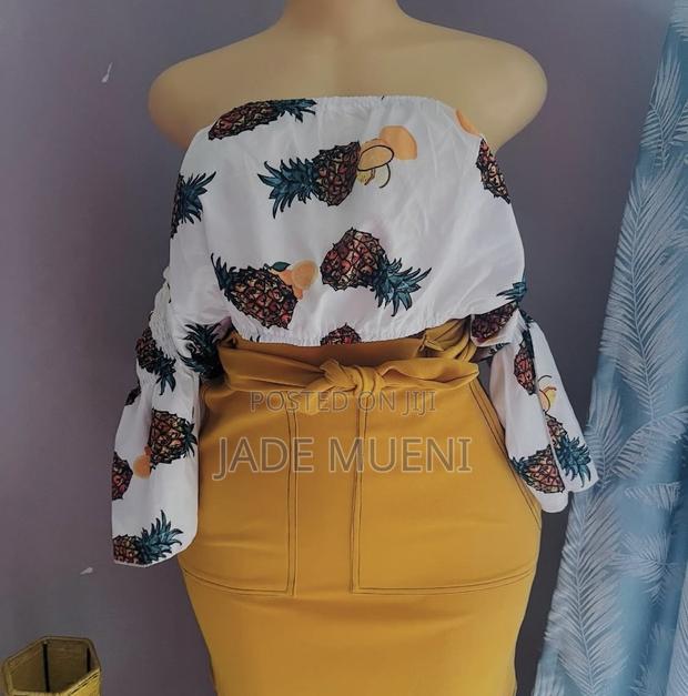 Atmosphere Crop Top With Attached Sleeves - thumbnail 2