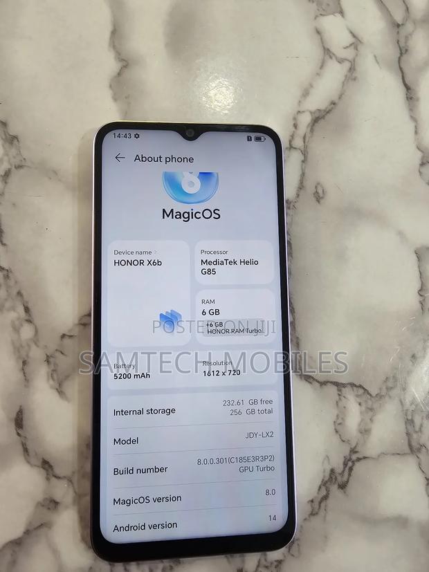 Honor X6b 128 GB Pink - thumbnail 4