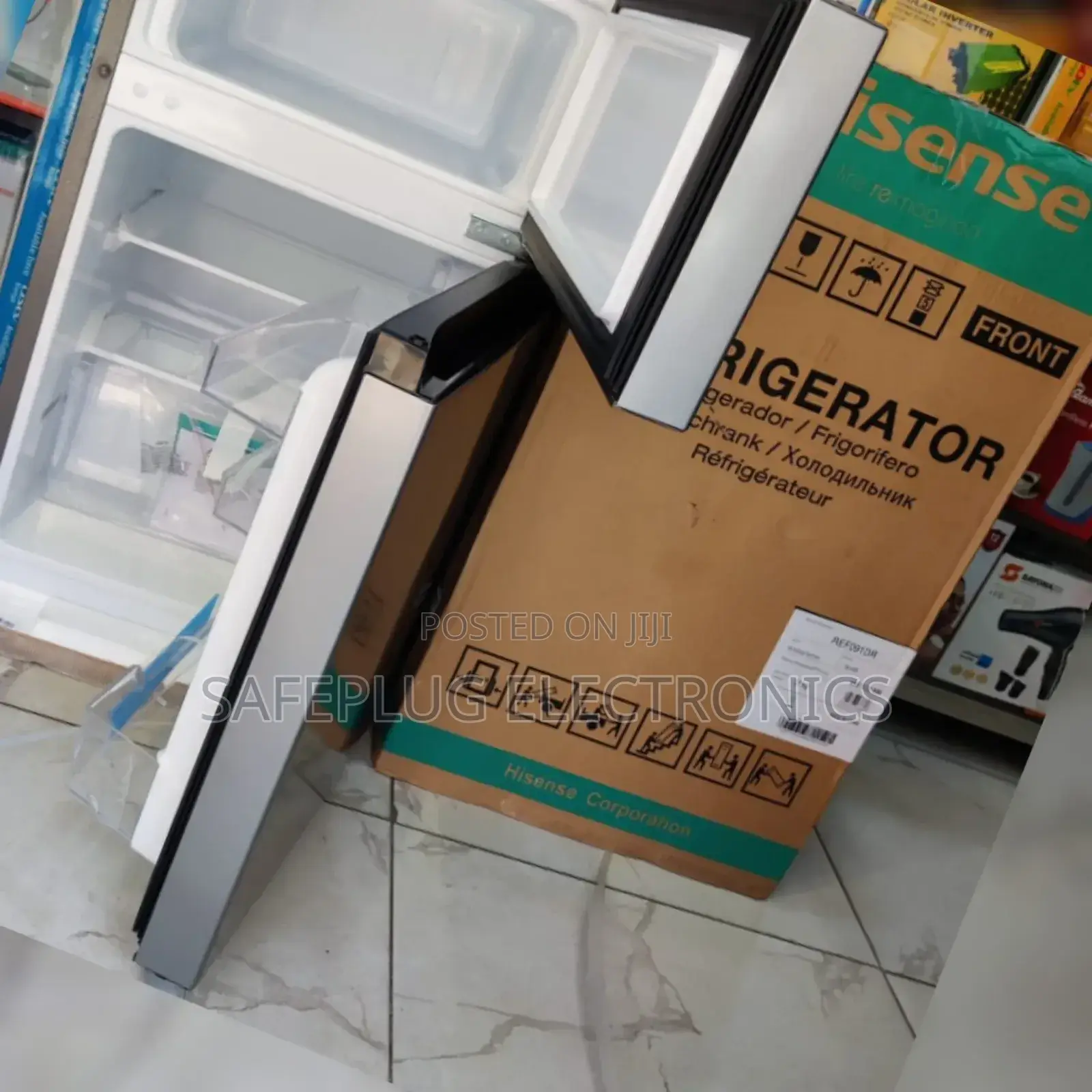 The Hisense Ref091dr-94l Double Door Refrigerator