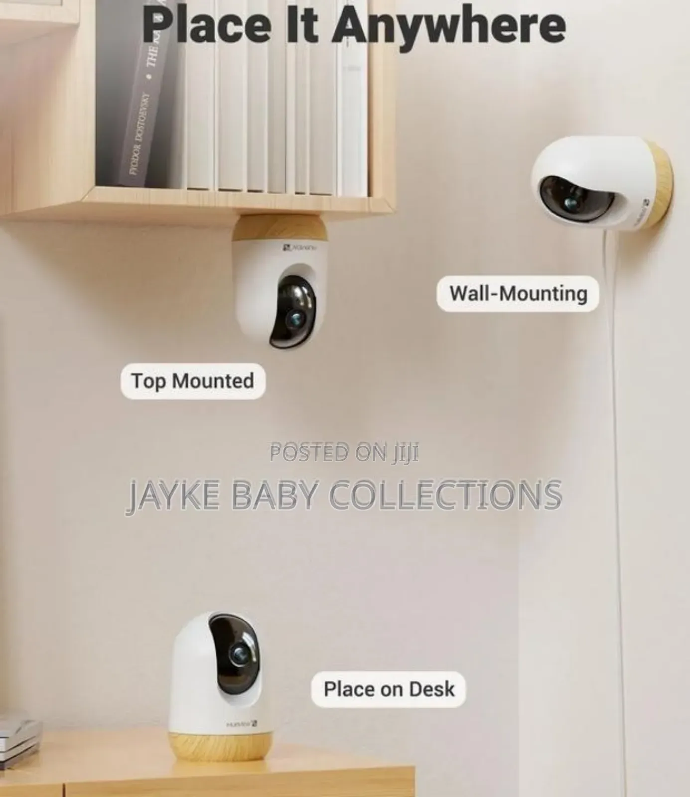 Kikkaboo Ethan Wi-fi Baby Monitor Camera