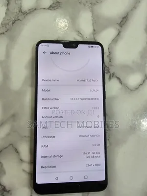Huawei P20 Pro 128 GB Black