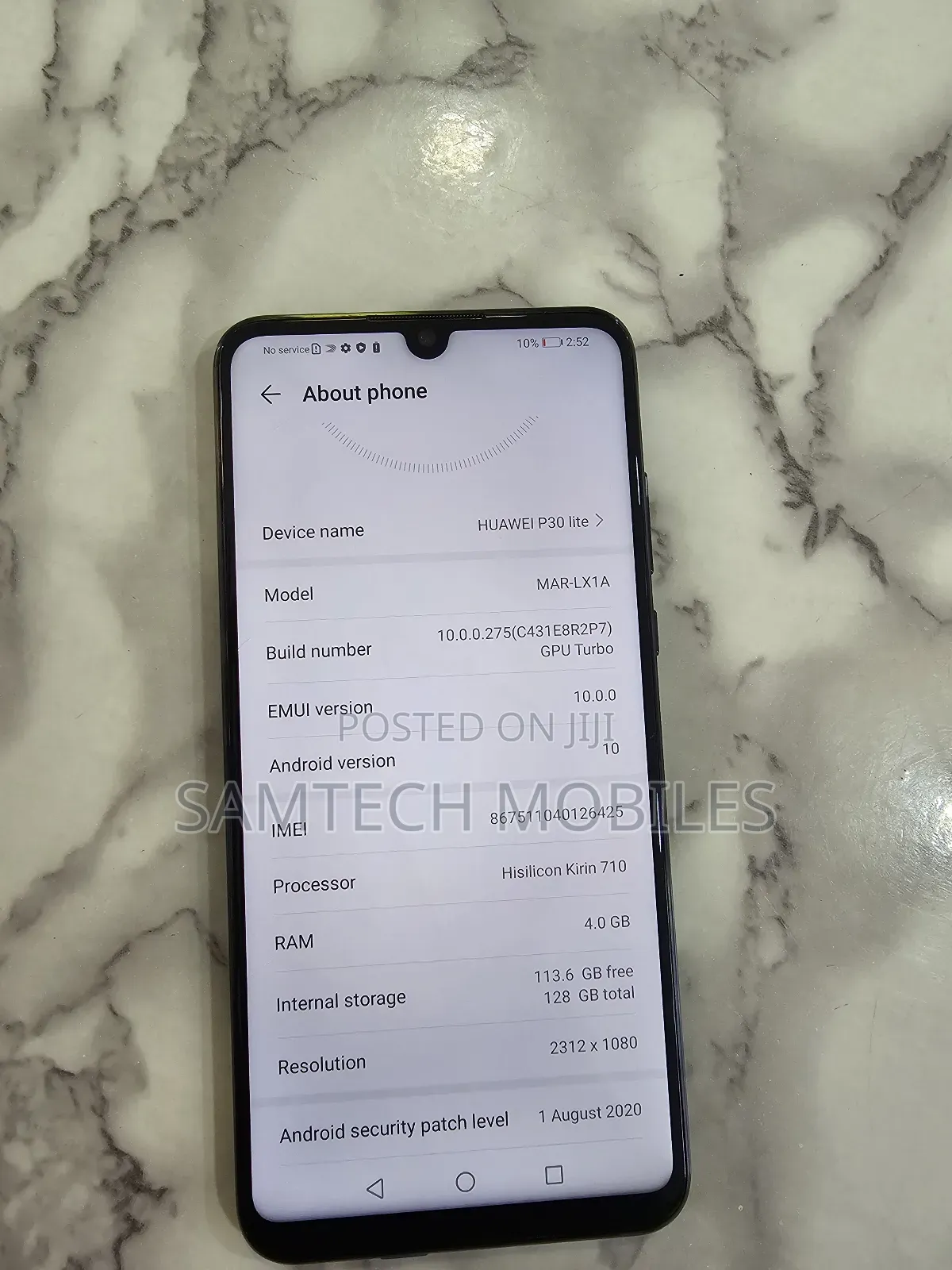 Huawei P30 Lite 128 GB Black
