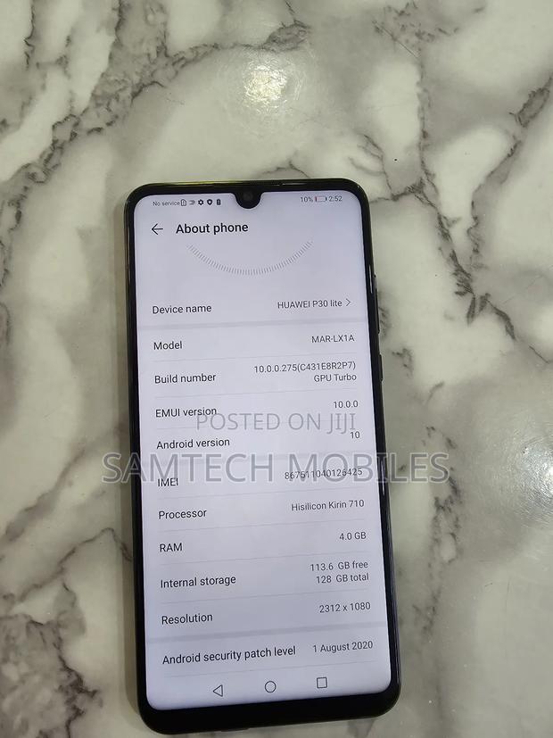 Huawei P30 Lite 128 GB Black - thumbnail 4