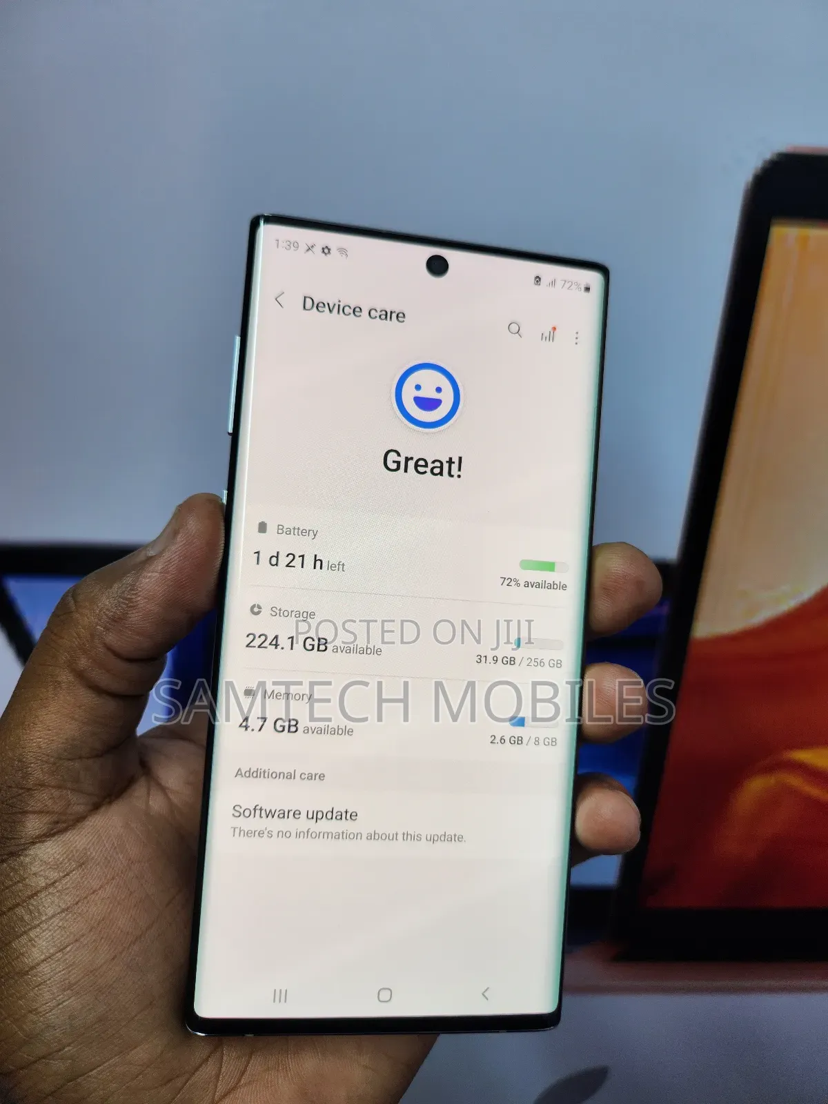 Samsung Galaxy Note 10 5G 256 GB Gold