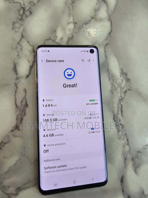 Samsung Galaxy S10 128 GB White - thumbnail 3