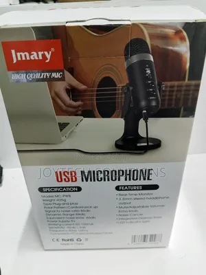 Jmary Recording Live Microphone. Mc-Pw8. Usb Mic