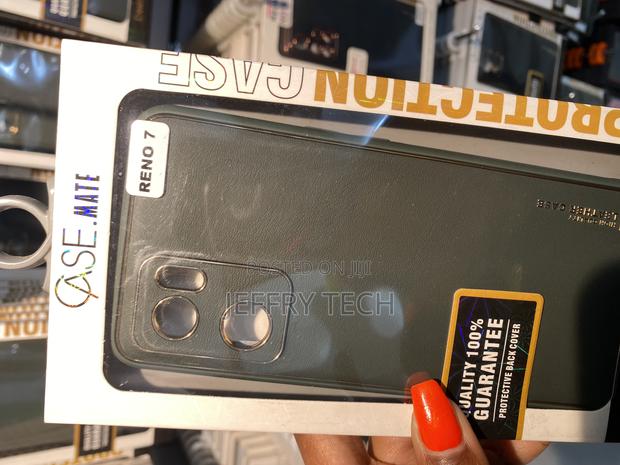 Norvee Gold Electroplated Leather Case for Oppo Reno 7 - main view