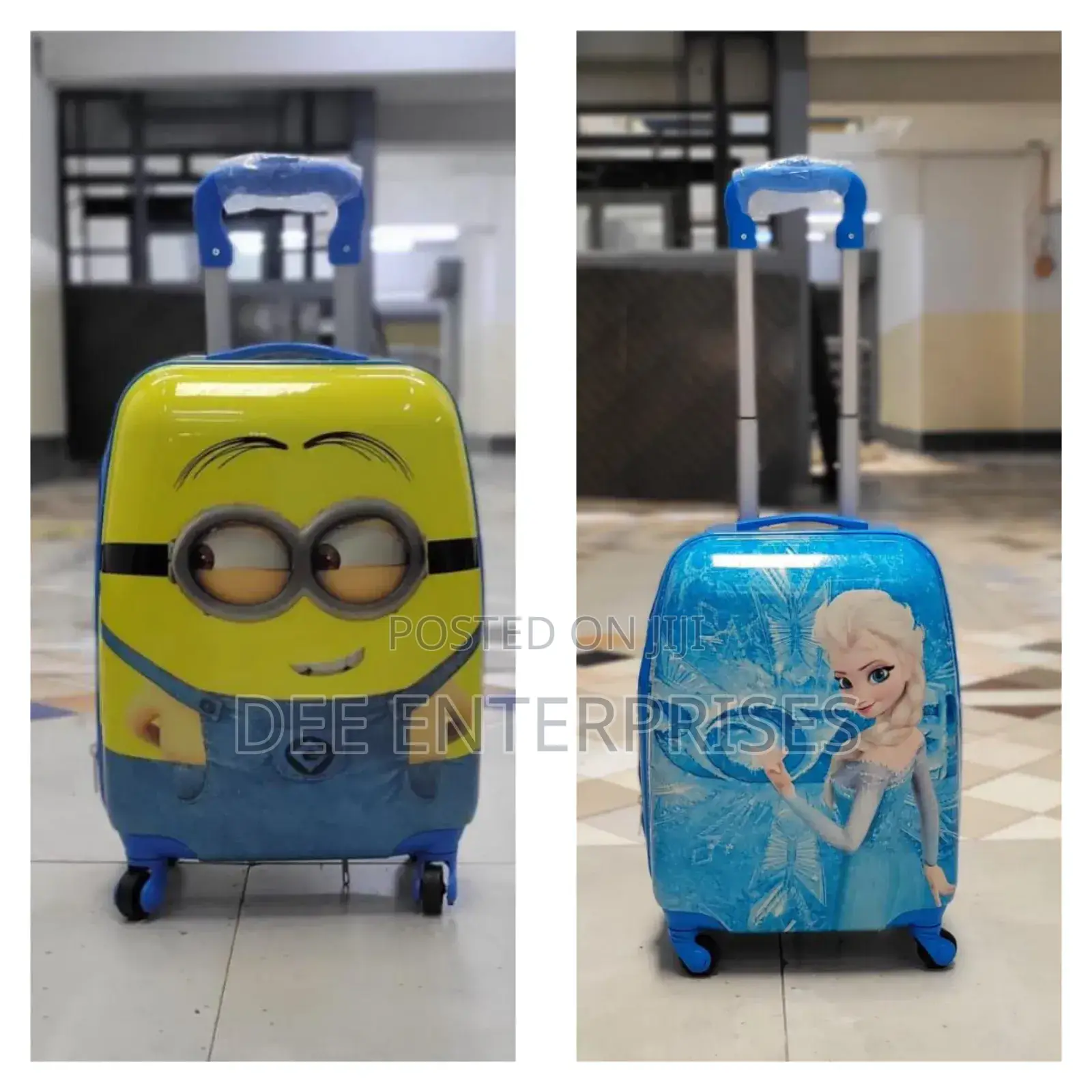 Cartoon Themed Fibre Suitcase