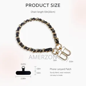 Phone Charm Wrist Strap, 2x Pads, Hands-Free,