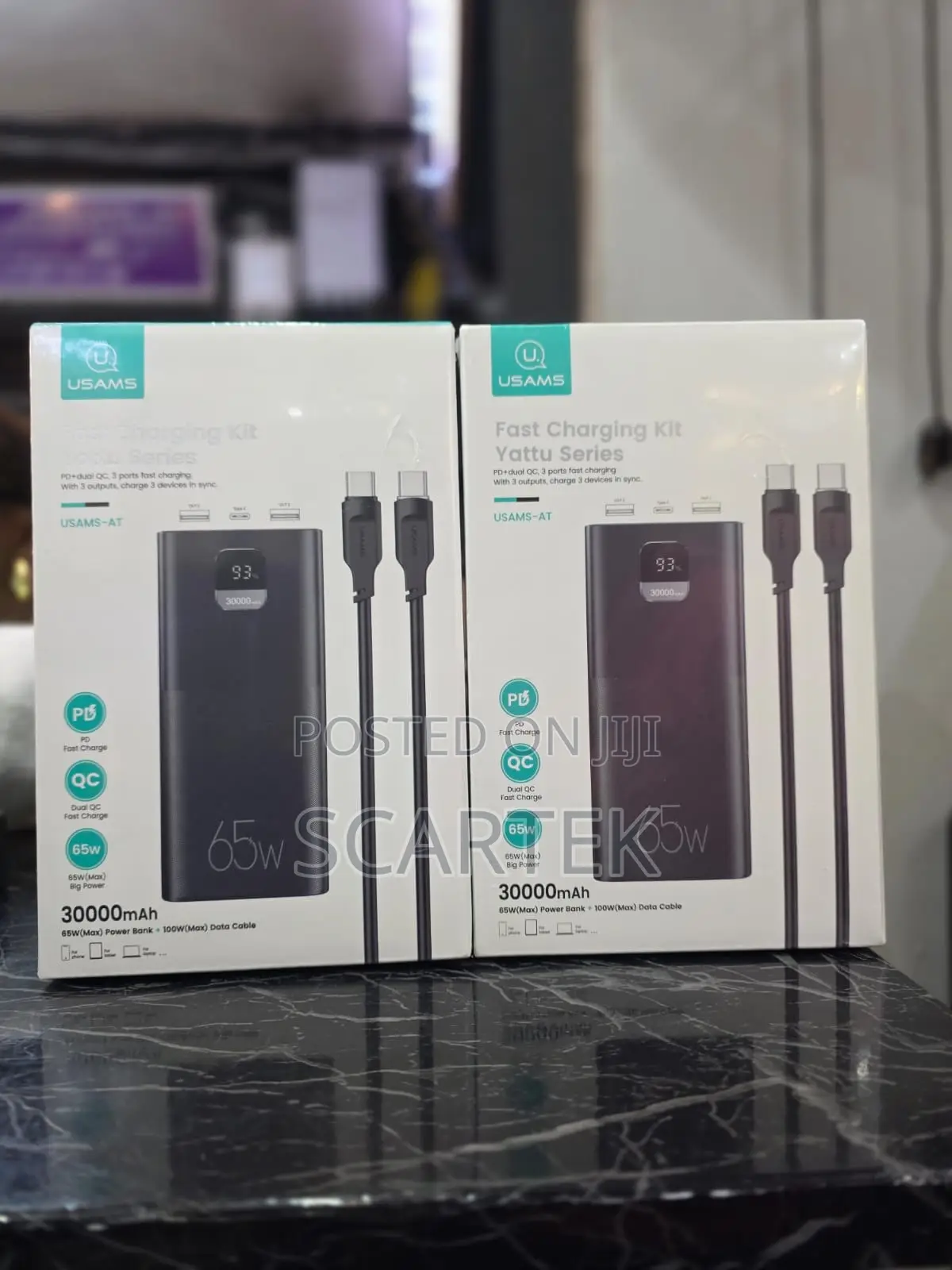Usams Powerbank 30000mah 65w