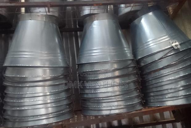 Metallic Washing Buckets - main view