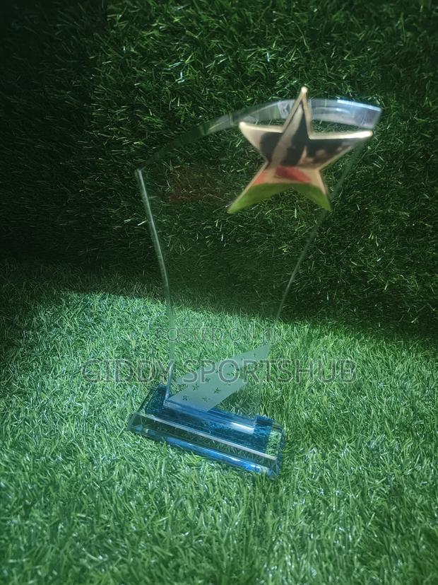 Trophy Cooparate Trophies Glass Material - main view