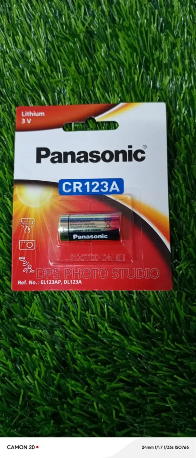 Panasonic Cr123a 3v Lithium Battery.