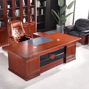 Office Desk: 2m Executive With Extension Desk