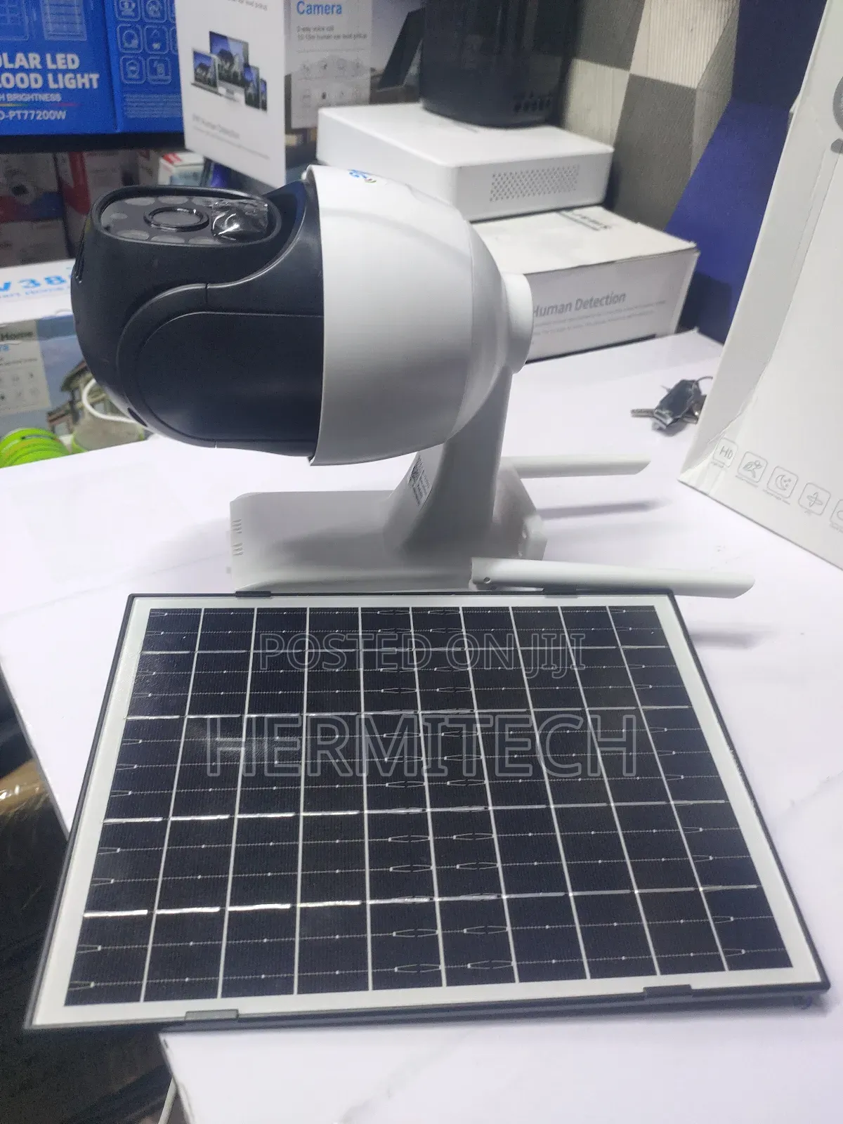 Single Lens 4g Solar PTZ Camera Motion Sensor