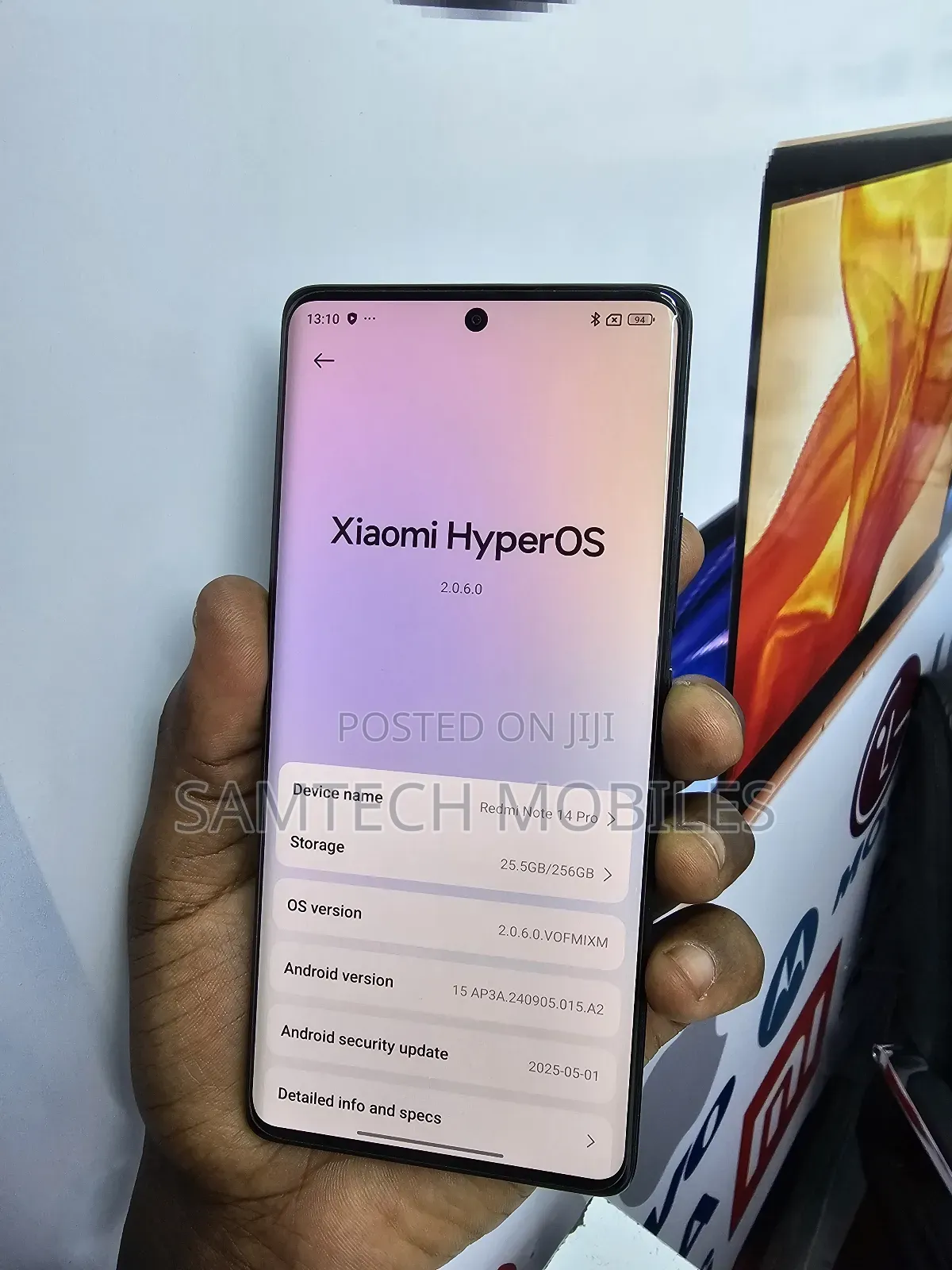 Xiaomi Redmi Note 14 Pro 256 GB Black