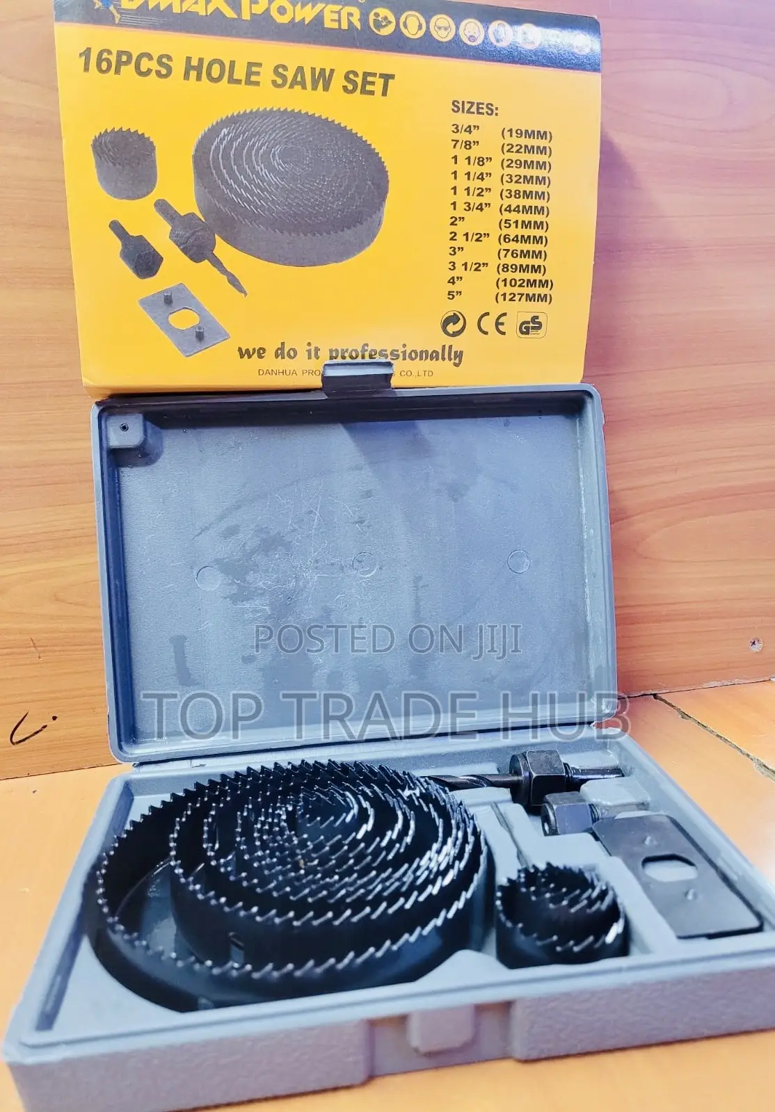 Dmax Power 16 Pcs Hole Saw Set 19mm - 157mm