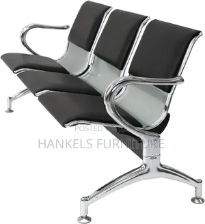 3-Link Padded Waiting Bench