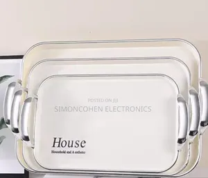 3pcs Set White Tray