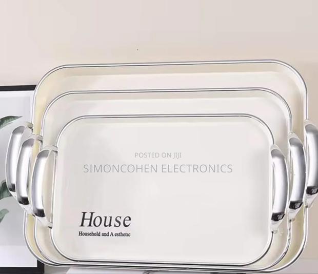 3pcs Set White Tray - main view
