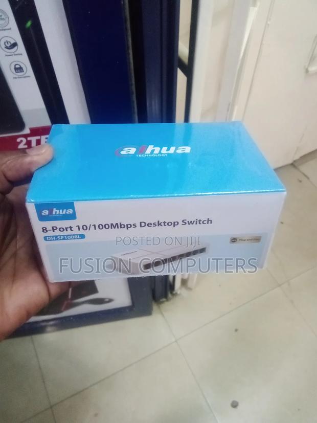 Dahua-Dh-Sf1008l,Desktop 8 Port 10/100mps - main view