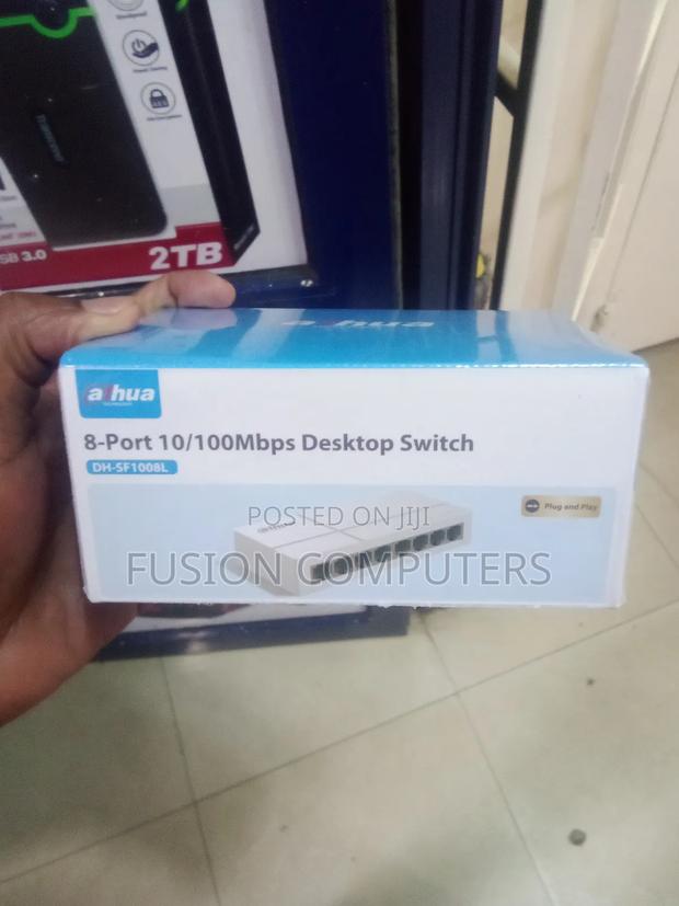 Dahua-Dh-Sf1008l,Desktop 8 Port 10/100mps - thumbnail 2