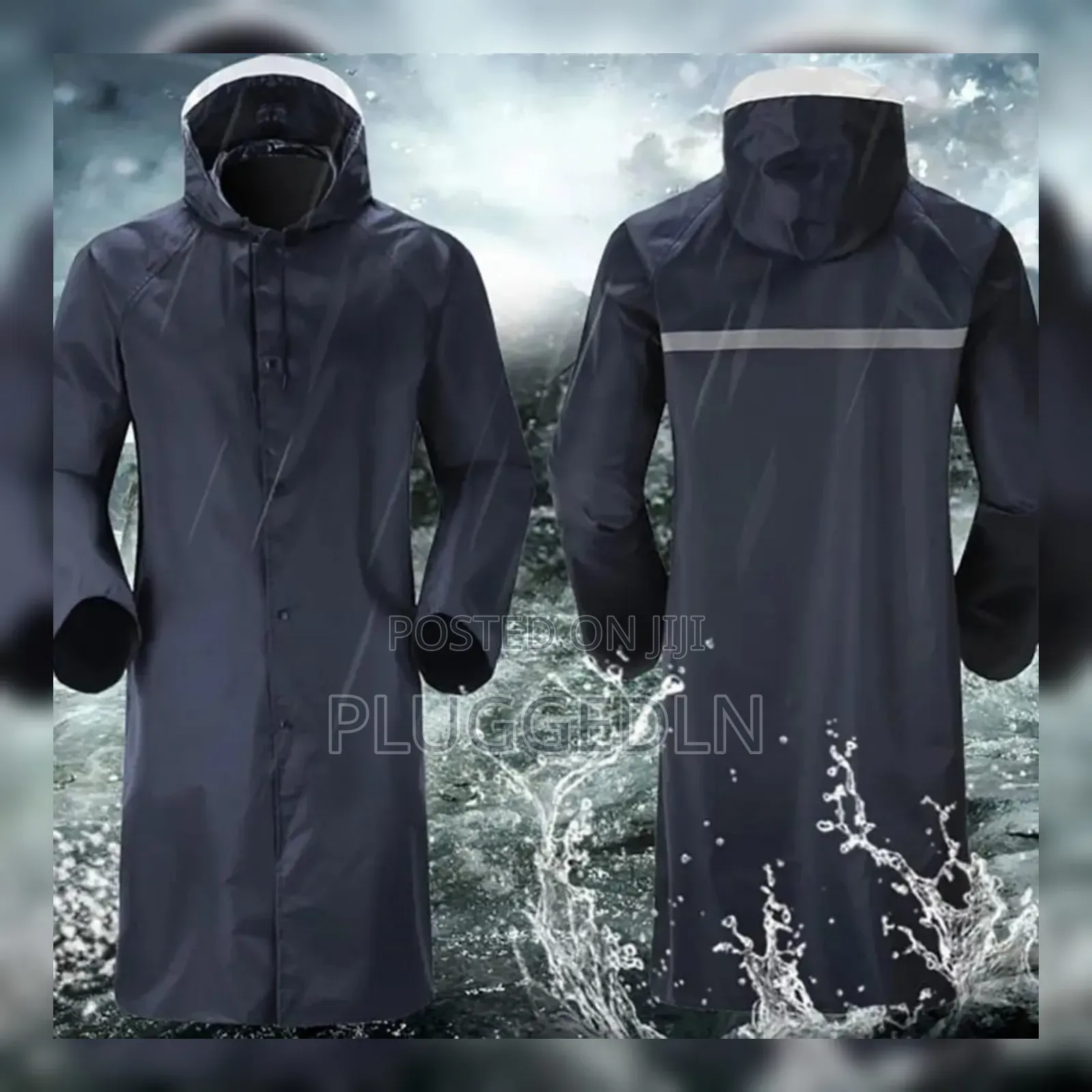 *Adult Raincoat With Cap