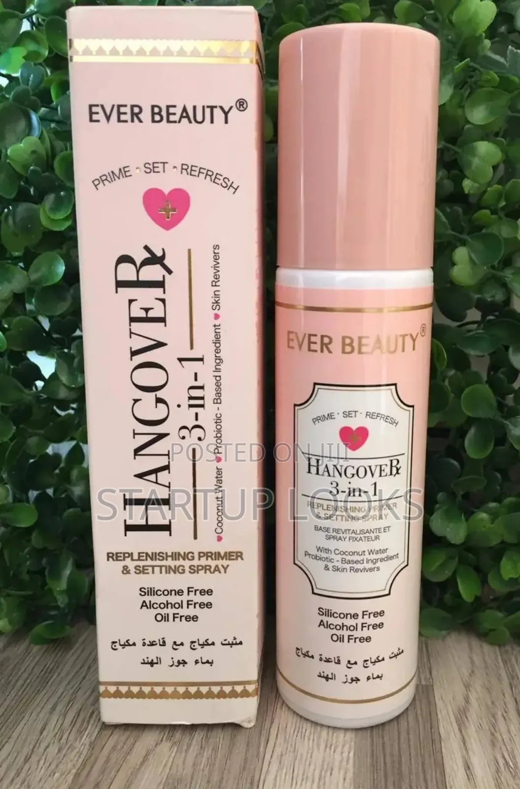 3 in 1 Hangover Primer, Setting Spray