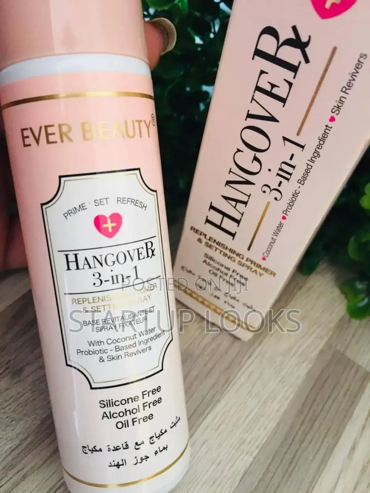 3 in 1 Hangover Primer, Setting Spray