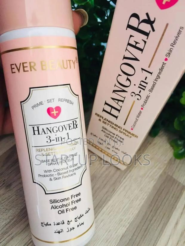3 in 1 Hangover Primer, Setting Spray - thumbnail 4