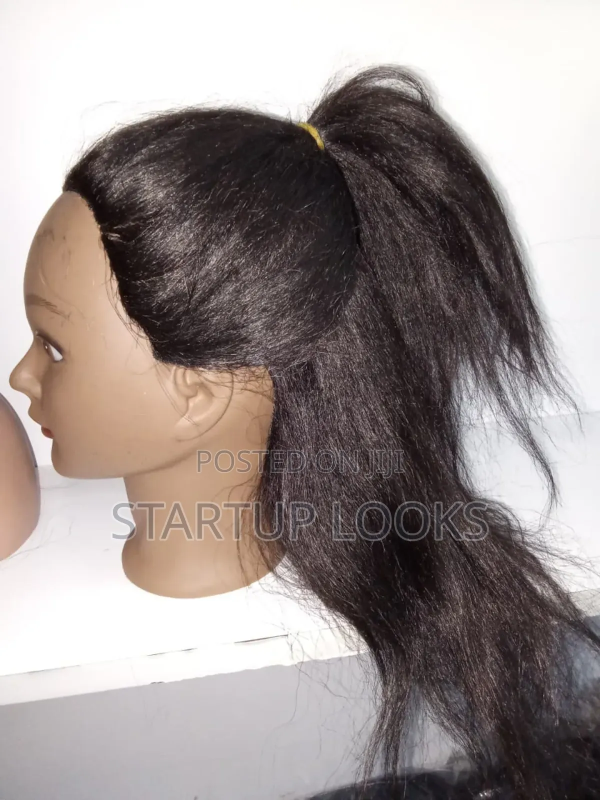 Dark Skin Salon Training Dummy Human Hair Dummy With Hair