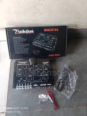 Audiobank 5 Way Electronic Crossover Premium Sound Control