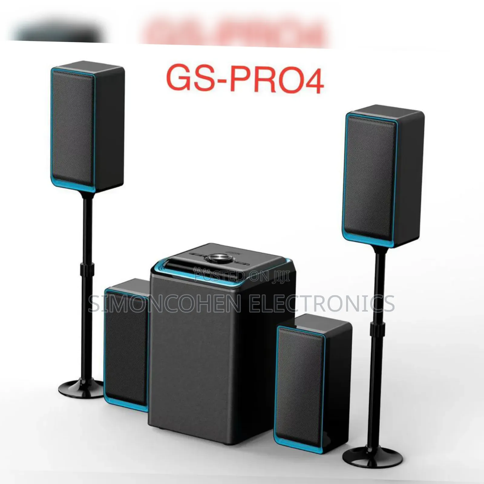 4.1ch Globalstar Pro 4 Multimedia System
Woofer