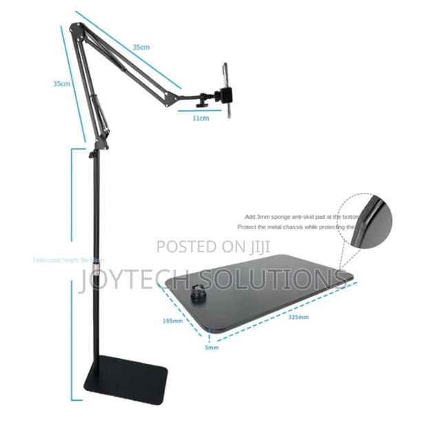 Aluminum Alloy L10 Tablet iPhone Holder Stand - thumbnail 2