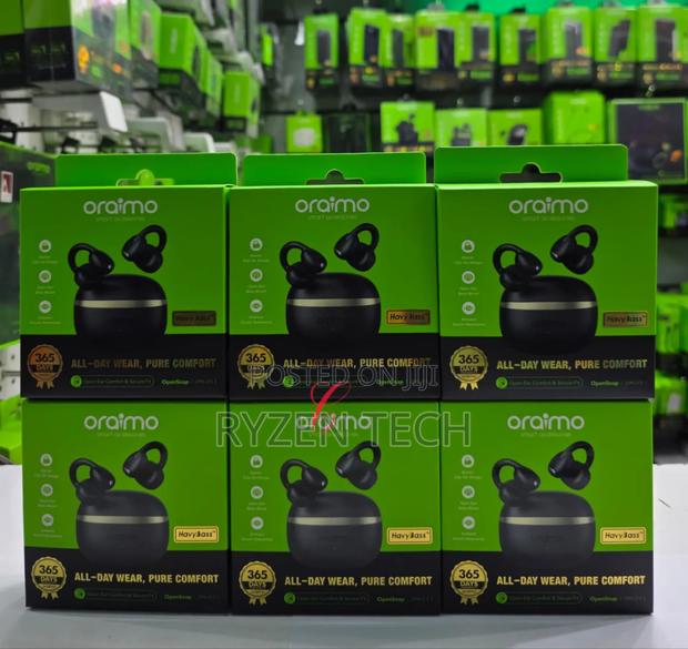 Oraimo Opensnap N Clip-on Open-Ear True Wireless Earbuds - main view