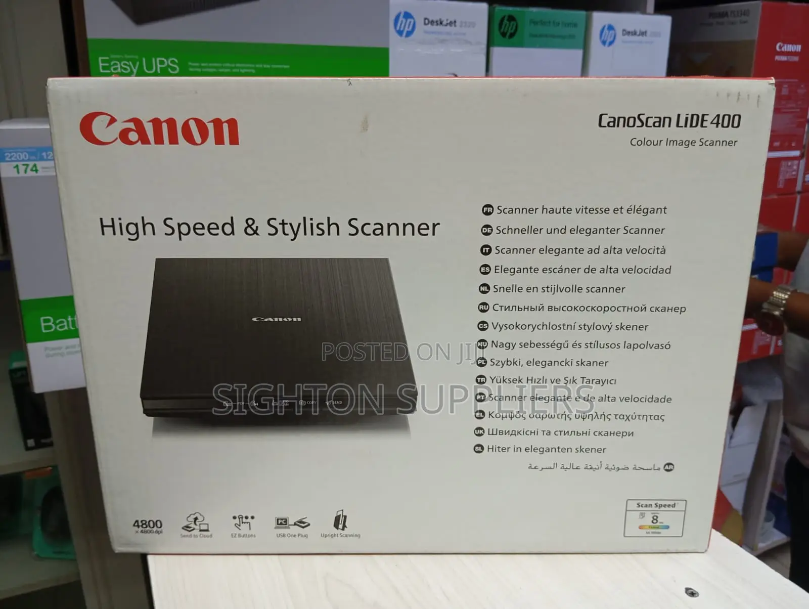 Canon Scan Lide 400 Flatbed Scanner