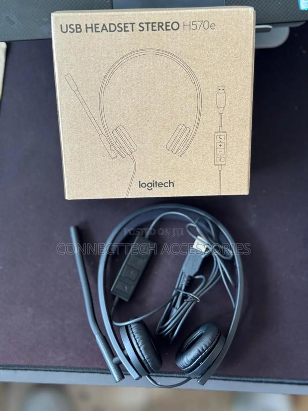 Logitech H570e Usb Stereo Headset. - thumbnail 2