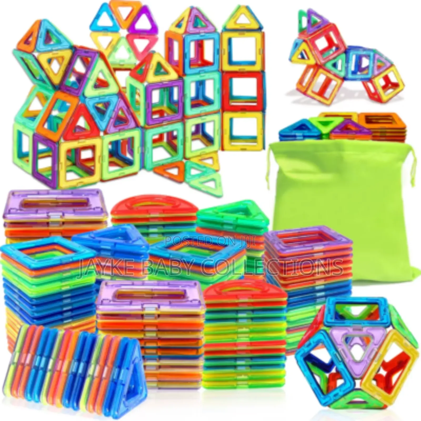 84pcs Magnetic Building Blocks Kids Stem Toy