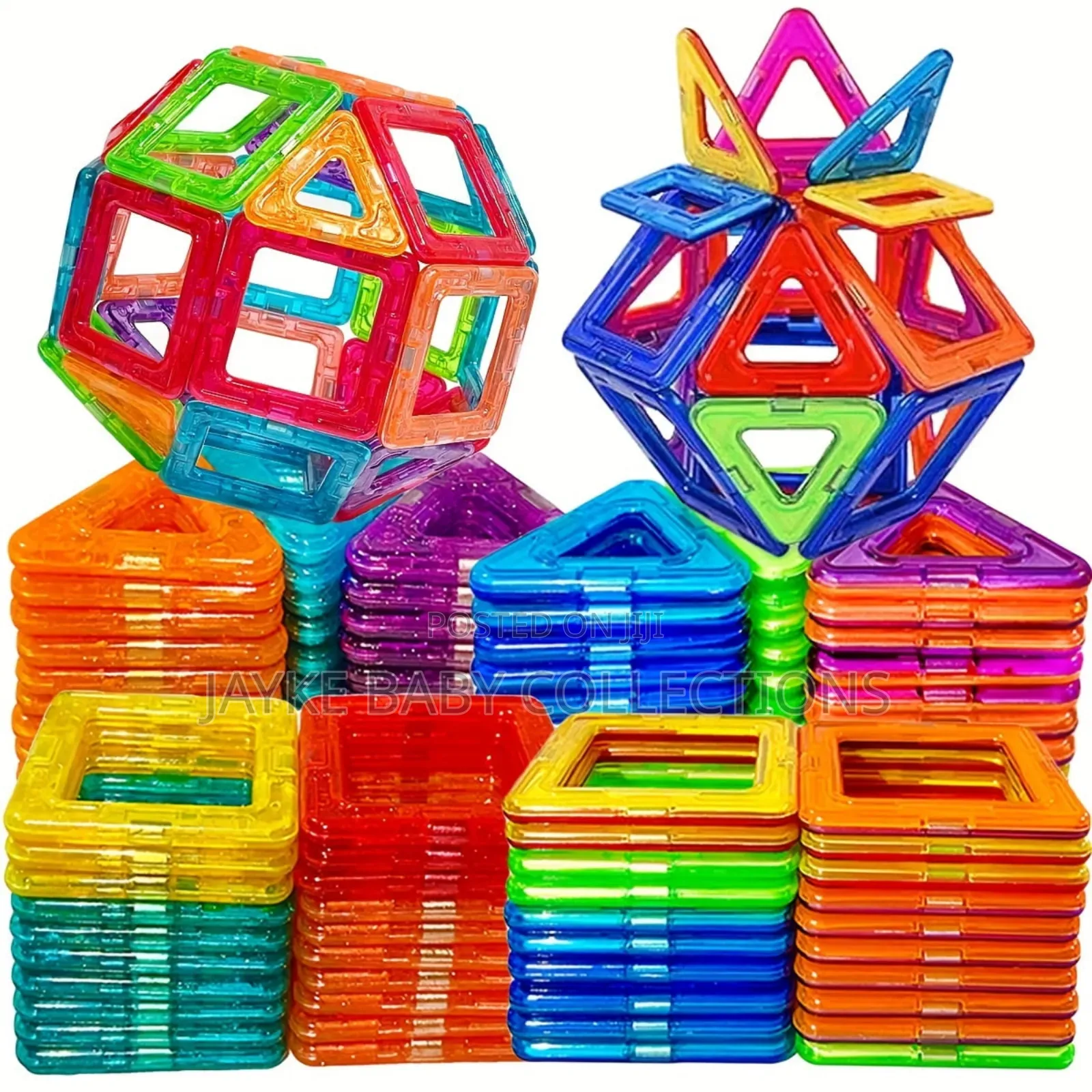 84pcs Magnetic Building Blocks Kids Stem Toy