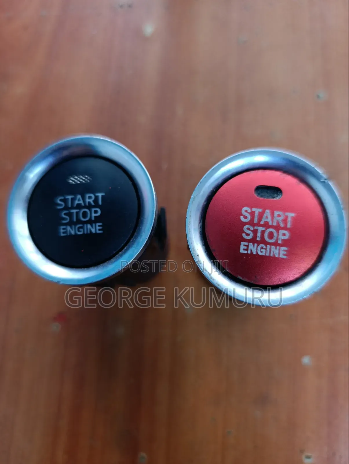 Push Start Button Mazda