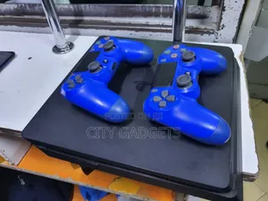 Ps4 Slim With Two Controllers