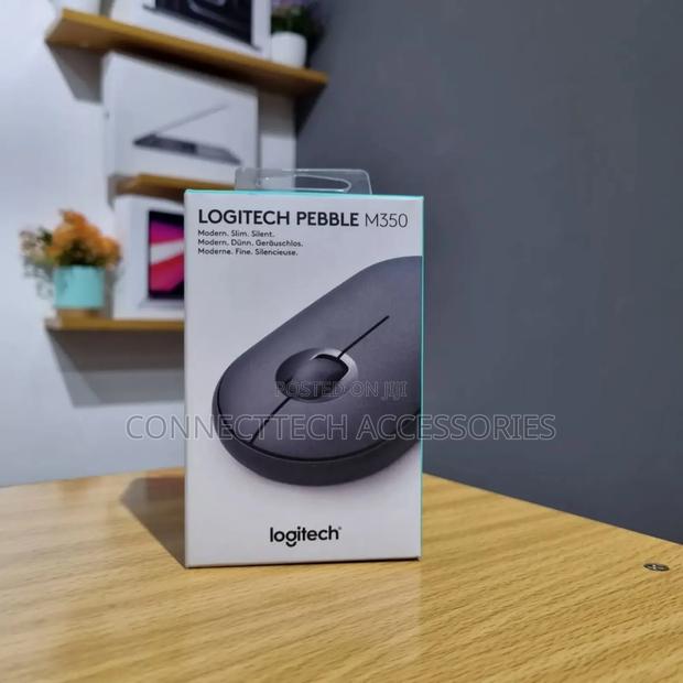 Logitech Pebble M350 Wireless Mouse.