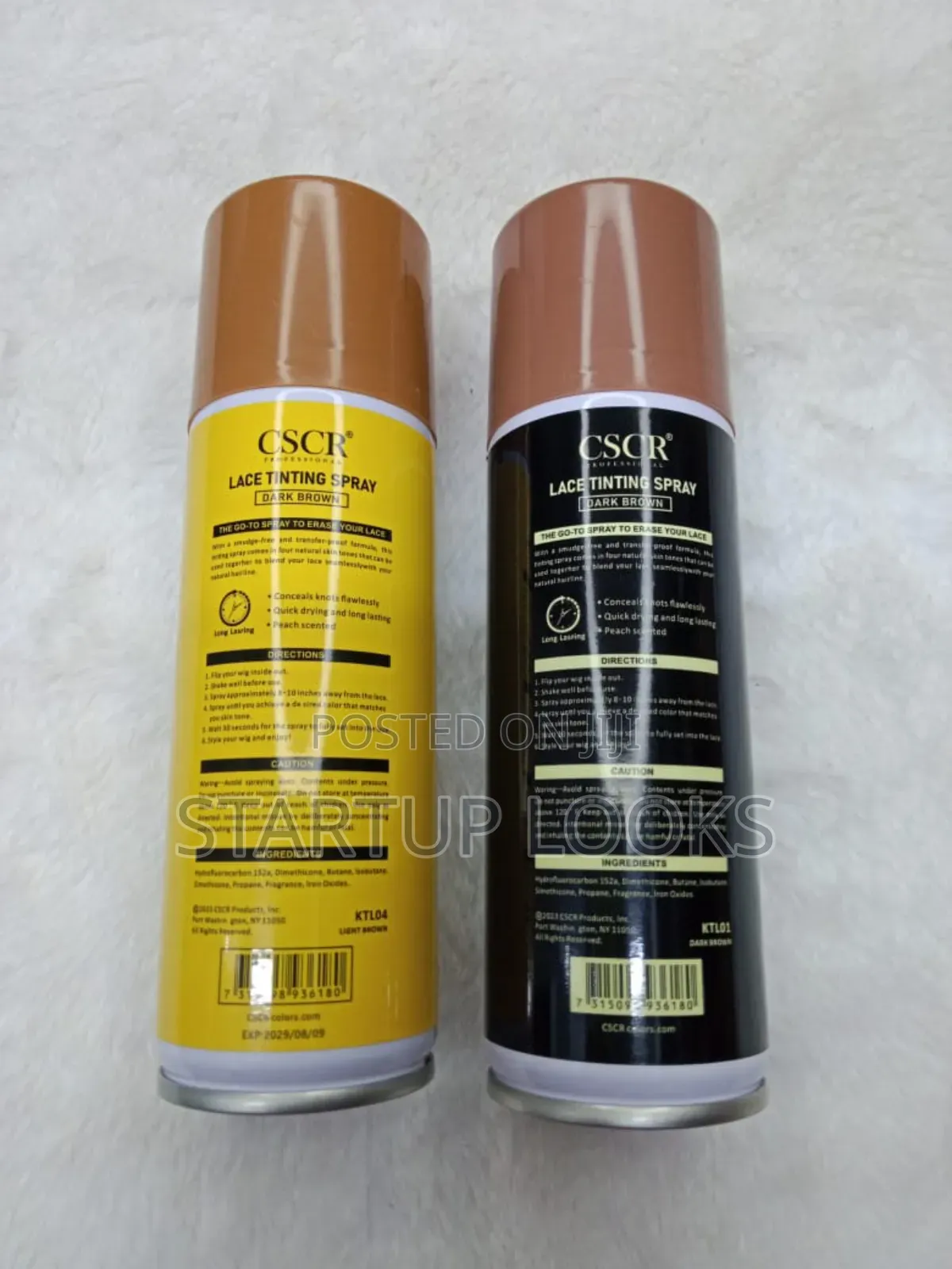 CSCR Lace Tint Spray Quick Drying Wig Lace Tint