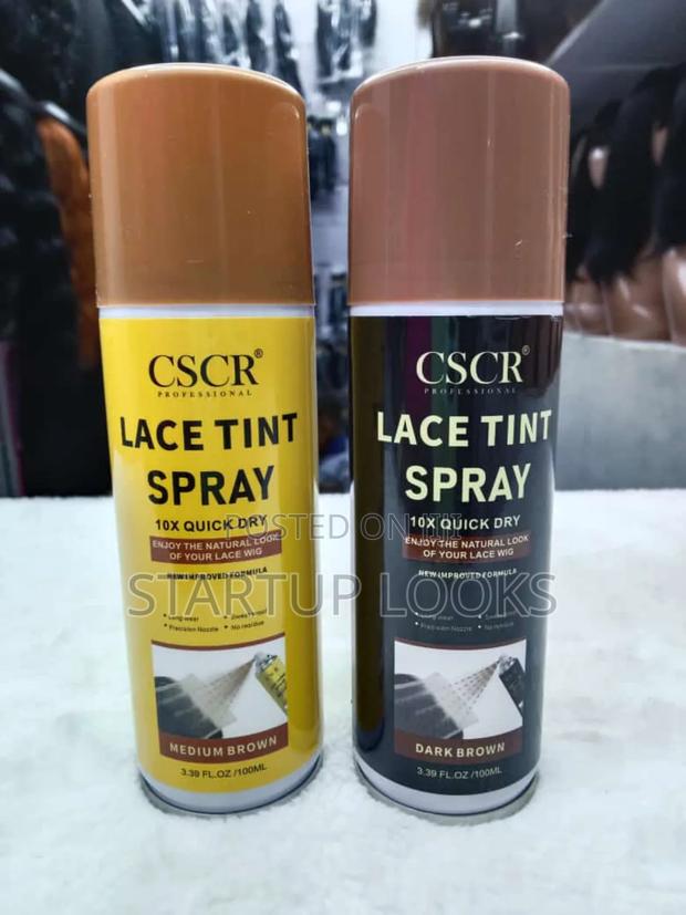CSCR Lace Tint Spray Quick Drying Wig Lace Tint - thumbnail 3