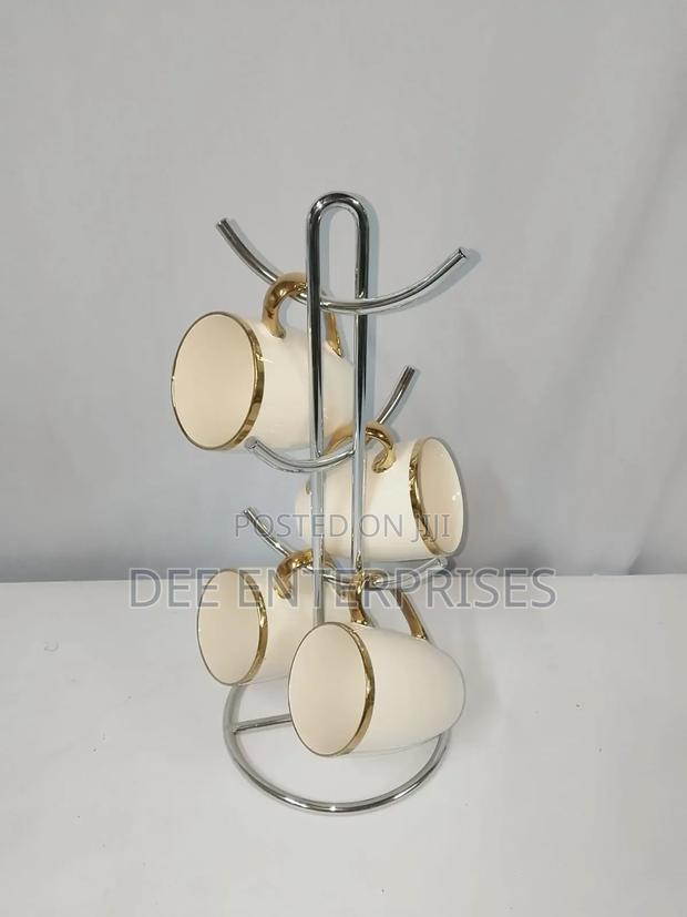 Silver Stainless Steel Cup Holder