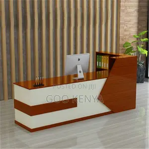 Office Desk; Contemporary Modern Reception Table