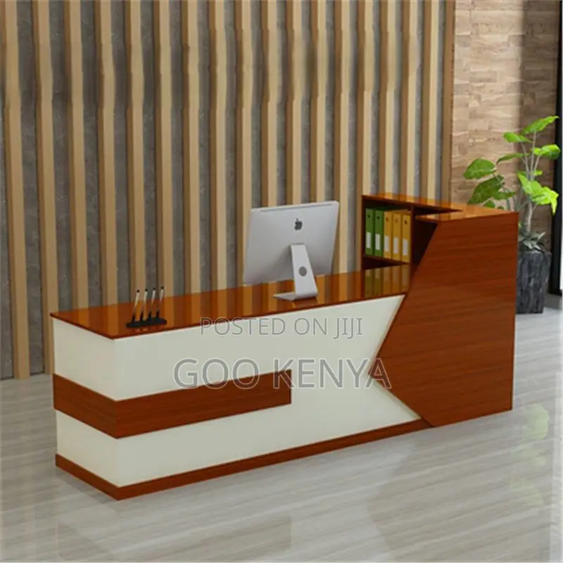 Office Desk; Contemporary Modern Reception Table