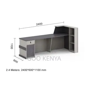 Office Desk; Contemporary Modern Reception Table