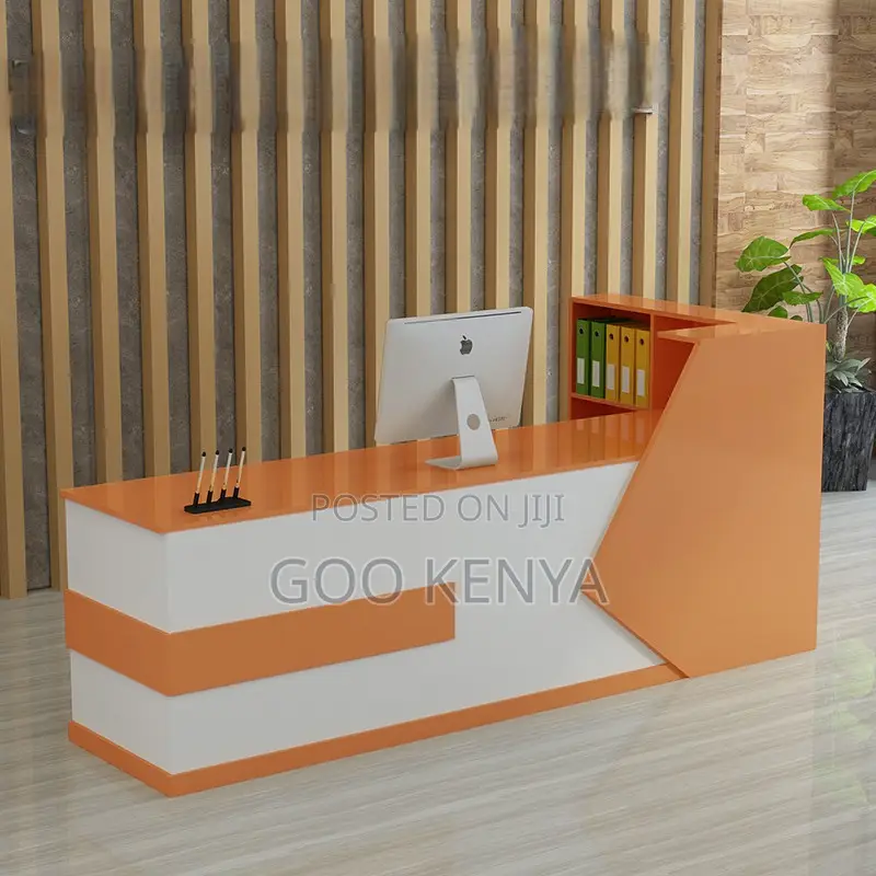 Office Desk; Contemporary Modern Reception Table