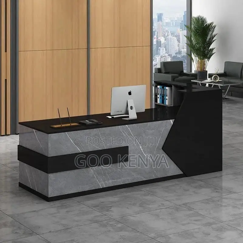 Office Desk; Contemporary Modern Reception Table